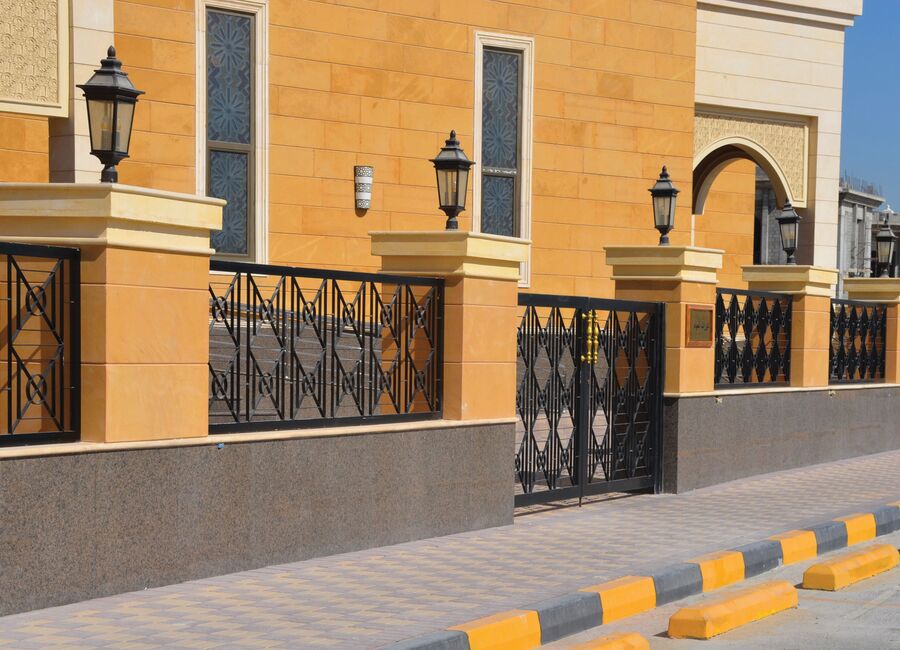 Steel fences and gates