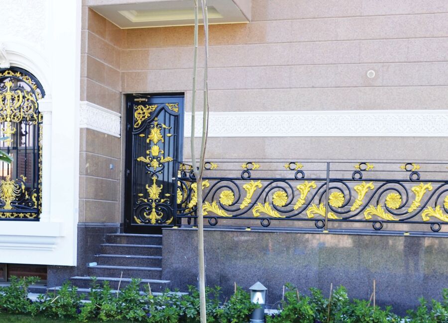 Ornamental steel